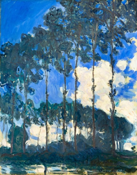 Poplars on the Epte, Claude Monet, 1891