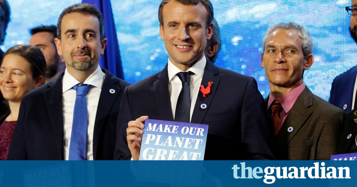 Macron awards US scientists grants to move to France in defiance of Trump – Trending Stuff