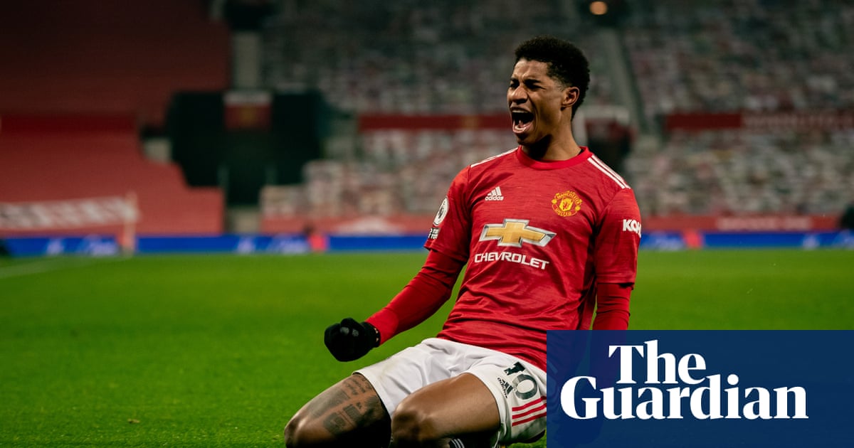 Manchester United go second after late Marcus Rashford winner sinks Wolves