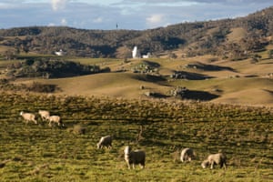 National parks and farmers’ fields surround the tracking station which is operated by CSIRO.