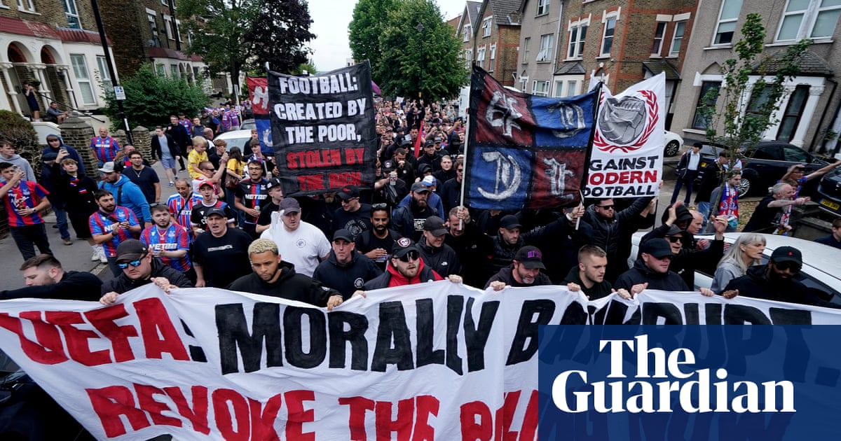 Crystal Palace Fans Protest UEFA Europa League Demotion Over Ownership Rules