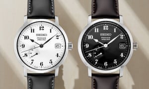 The influence of the Riki Steel Clock is seen in the watch designs