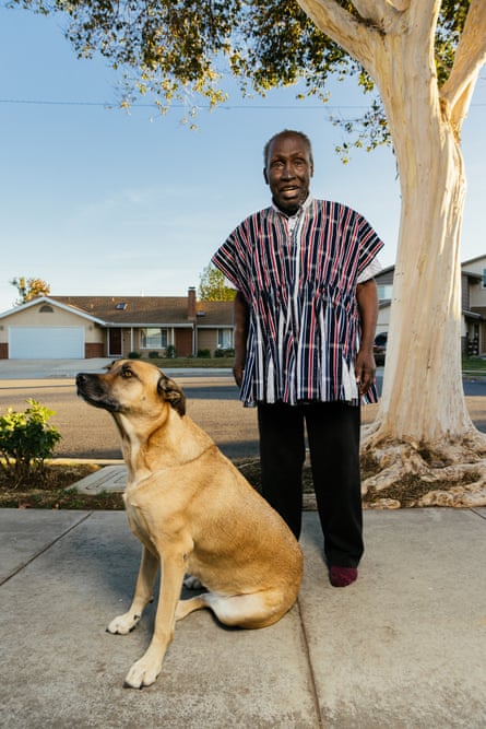 Ngũgĩ wa Thiong’o by Michael Tyrone Delaney at his home in Orange, CA Ngugi wa Thiong’o