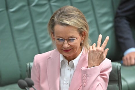 Leader of the opposition, Sussan Ley.