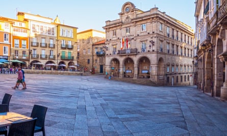 Plaza Mayor de Ourense.