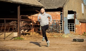 Dai Greene works on his sprinting