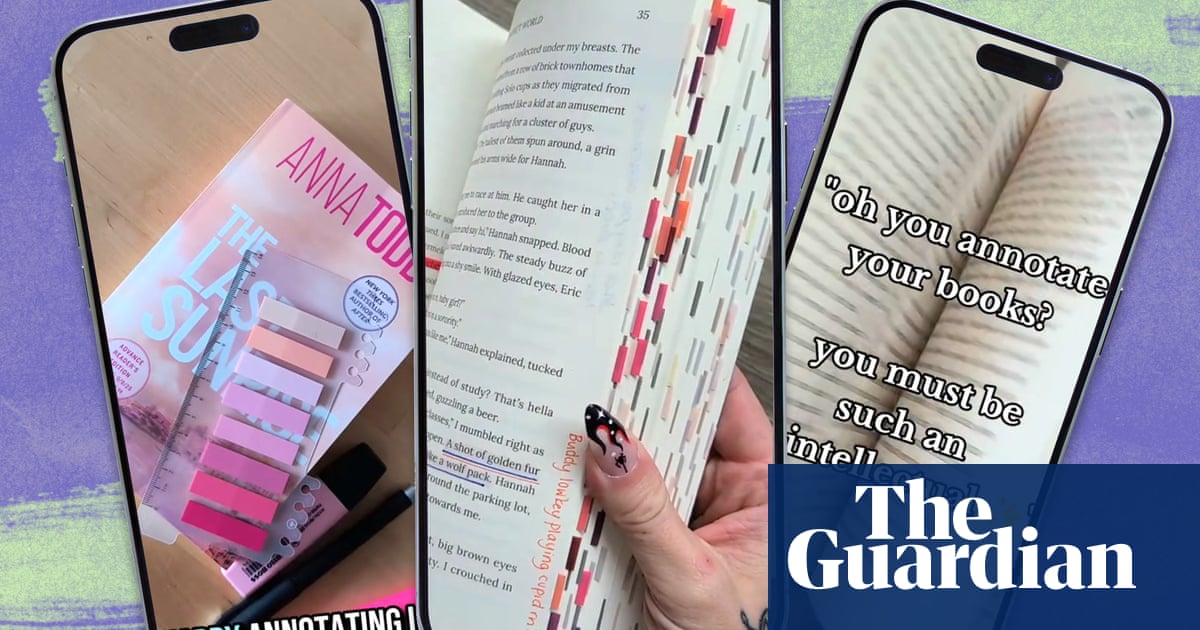Marginalia mania: how annotating' books went from big no-no to Booktok's next trend
