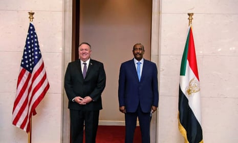 Mike Pompeo and Sudan’s Gen Abdel Fattah al-Burhan