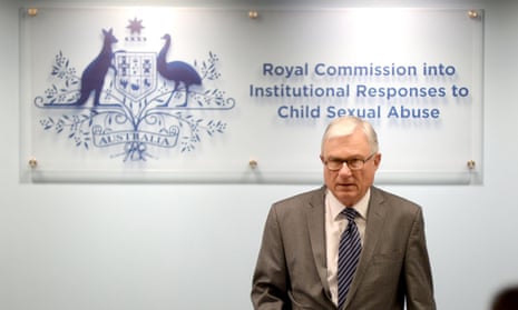 Commissioner Peter McClellan, head of the Royal Commission into Institutional Responses to Child Sexual Abuse, during the commission’s public hearing in Sydney into the Australian Defence Force.