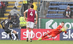 Nick Pope’s fine display included saving Jamie Vardy’s penalty.