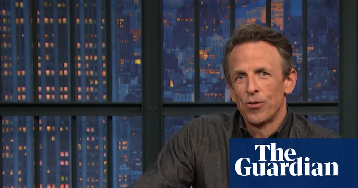 Seth Meyers on JD Vance: ‘The integrity of a used-car salesman and the charisma of a wet ham’