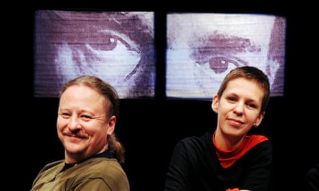 Belarus Free Theatre founders Nikolai Khalezin and Natalia Kaliada.