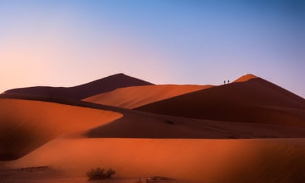 Namib Desert dunes.