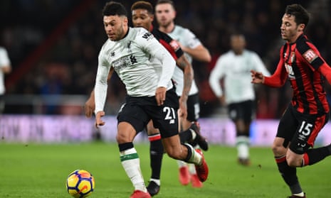 Alex Oxlade-Chamberlain started Liverpool’s last game at Bournemouth
