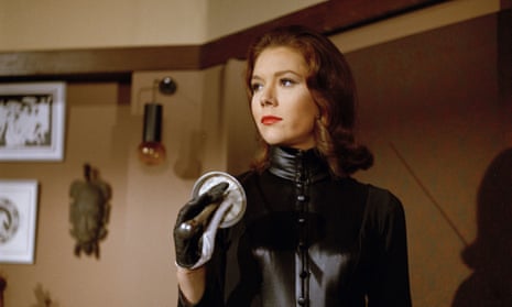 Diana Rigg in The Avengers, 1965.