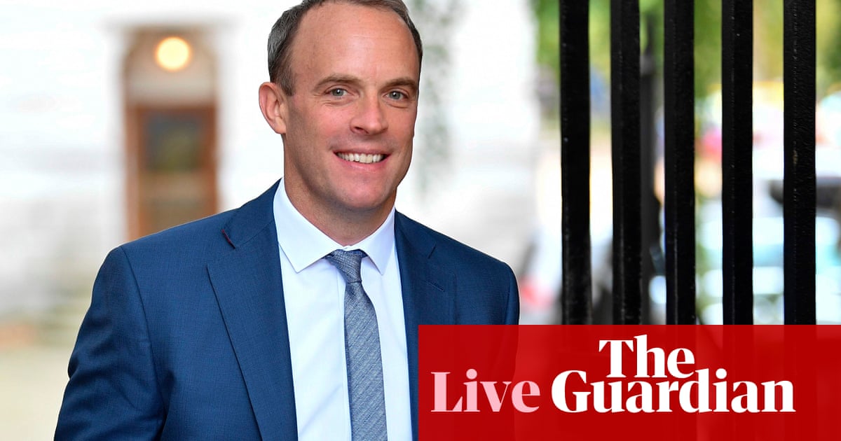 Brexit: EU must show flexibility, says Raab before Johnson-Juncker meeting - live news