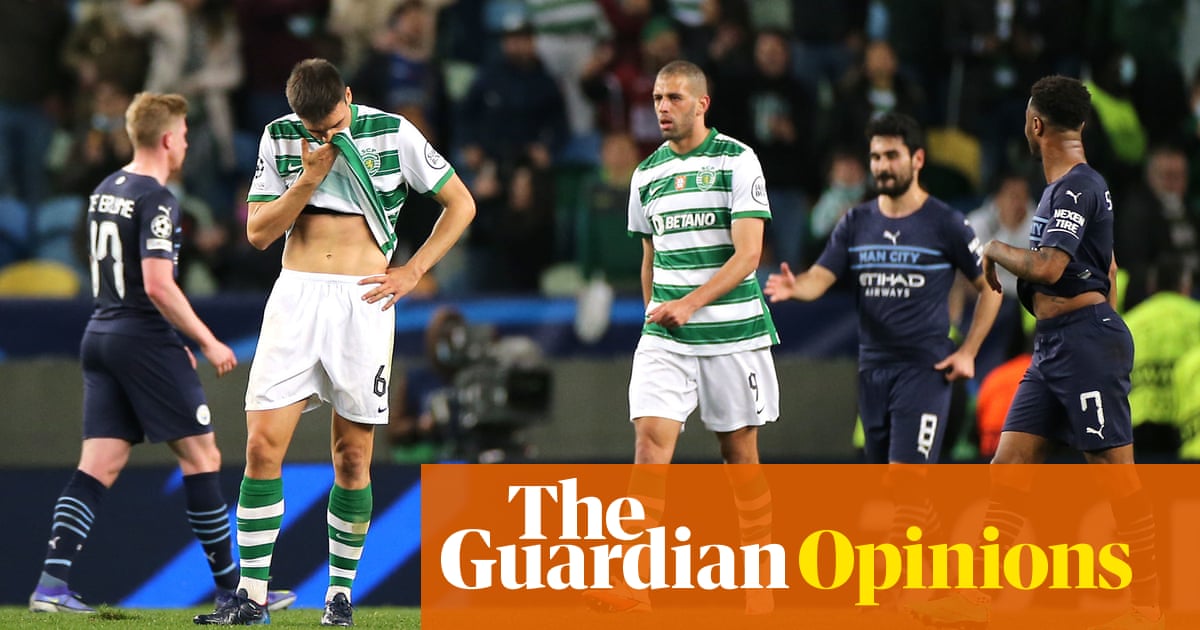Ruthless Manchester City toy with Sporting to ruin home side’s big night | Jonathan Liew