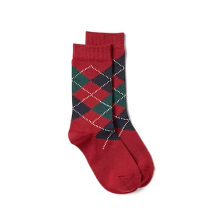Uniqlo. HEATTECH Socks (Argyle)