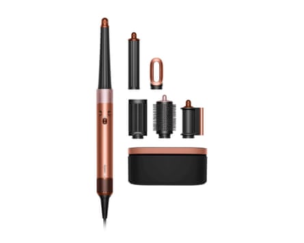 Dyson Airwrap i.d.™ multi-styler Straight to Wavy Amber Silk / Pink Champagne