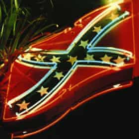 The cover of Primal Scream's album Give Out But Don't Give Up – a cropped 1980 photograph by William Eggleston.