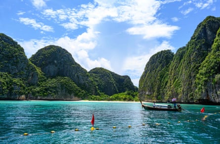 The island of Koh Phi Phi in 2019, on the road to recovery a year after it was closed to visitors.