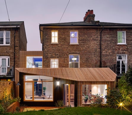 Backyard delight … Grand Designs: House of the Year.