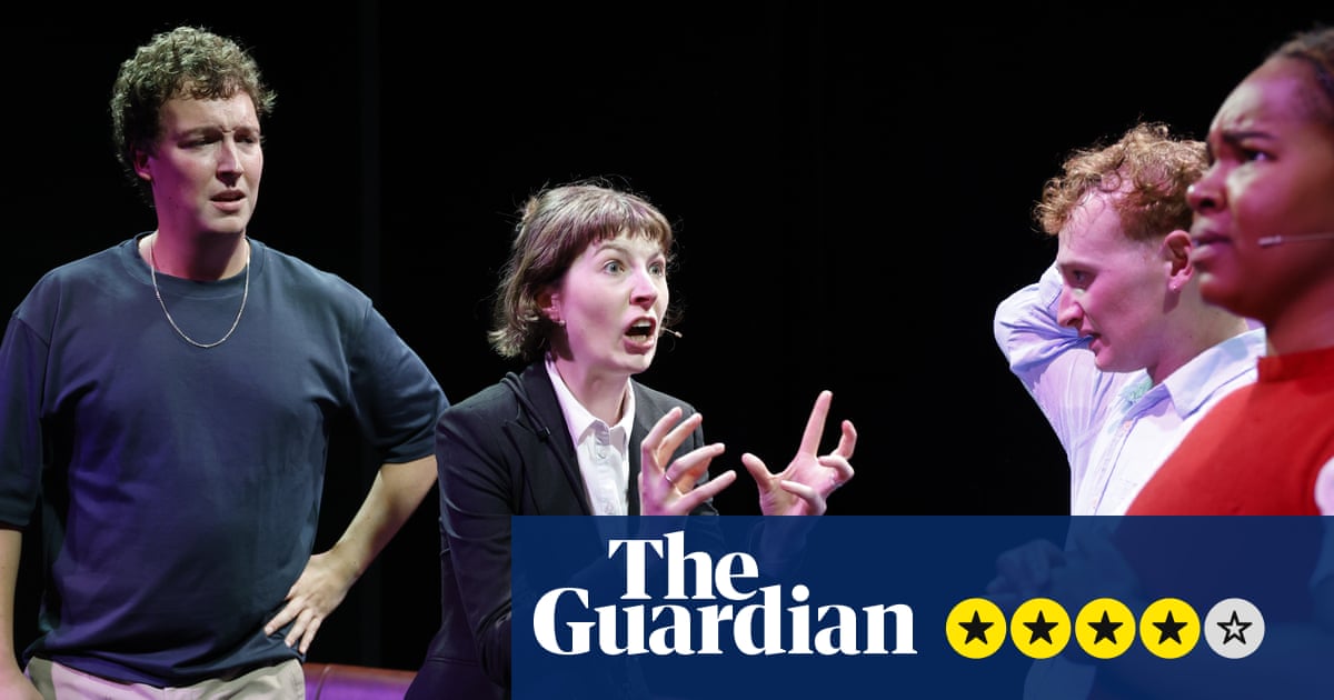 Target Audience review – zingy satire puts media types in an apocalyptic pickle