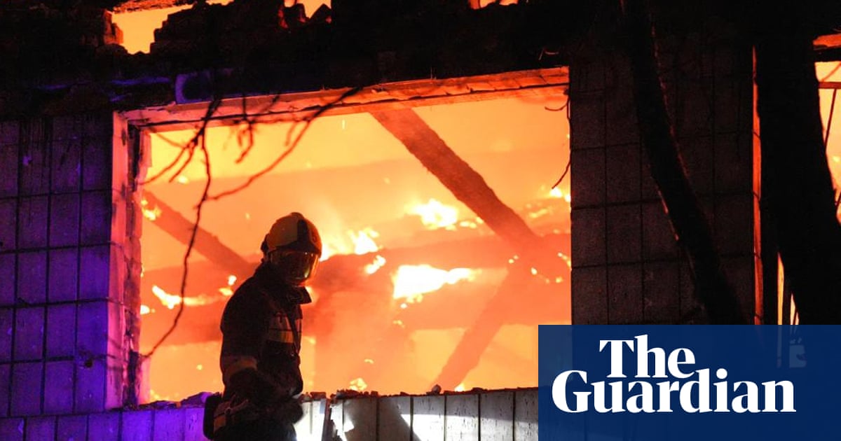 Russia kills at least 12 on sixth night of drone attacks on Kyiv