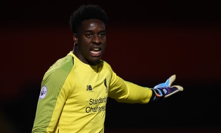 Liverpool keeper Kai McKenzie-Lyle scored for Guyana when he was just 18.