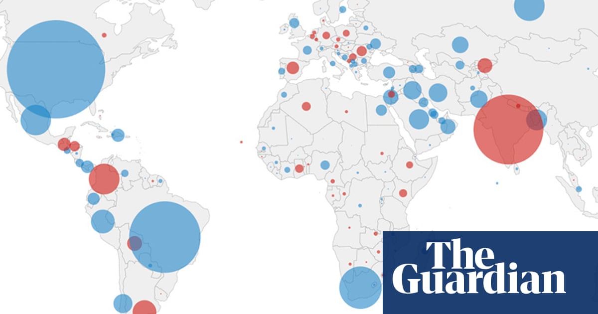 Covid world map: which countries have the most coronavirus vaccinations, cases and deaths?