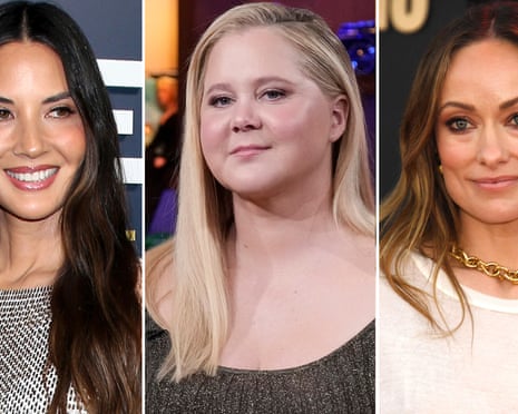 Olivier Munn Amy Schumer Olivia Wilde composite.