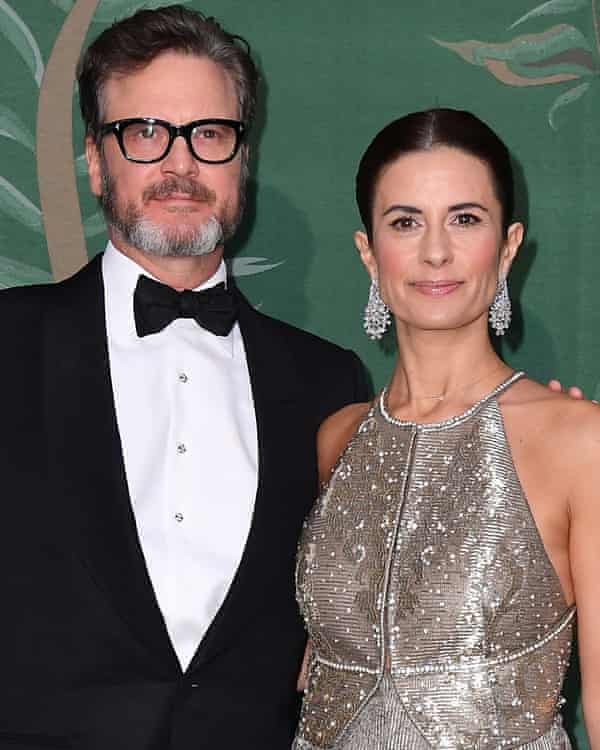 Colin Firth and Livia Giuggioli Firth