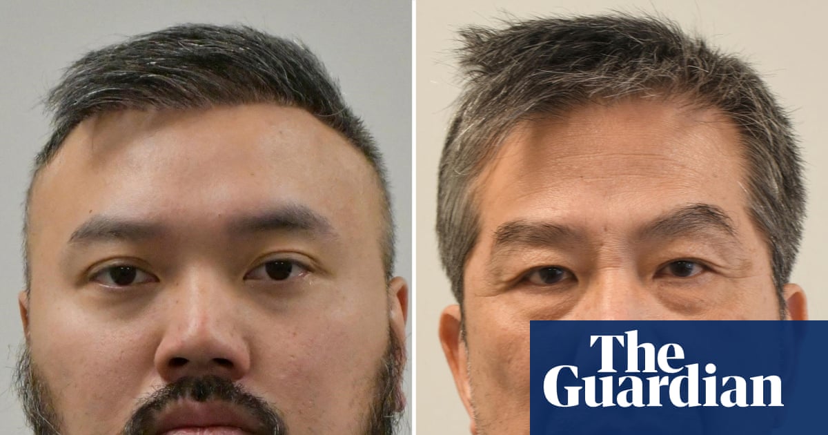 Two men first in British history to be found guilty of spying for China