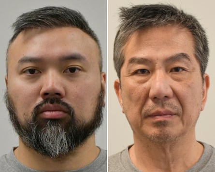 mugshots of Chi Leung Wai and Chung Biu Yuen