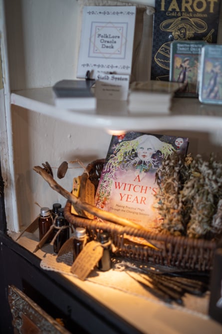 An array of books including A Witch’s Year