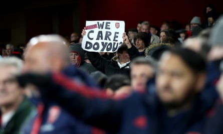 Arsenal protesters