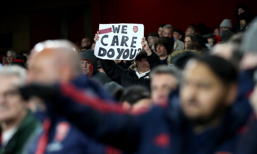 Arsenal protesters