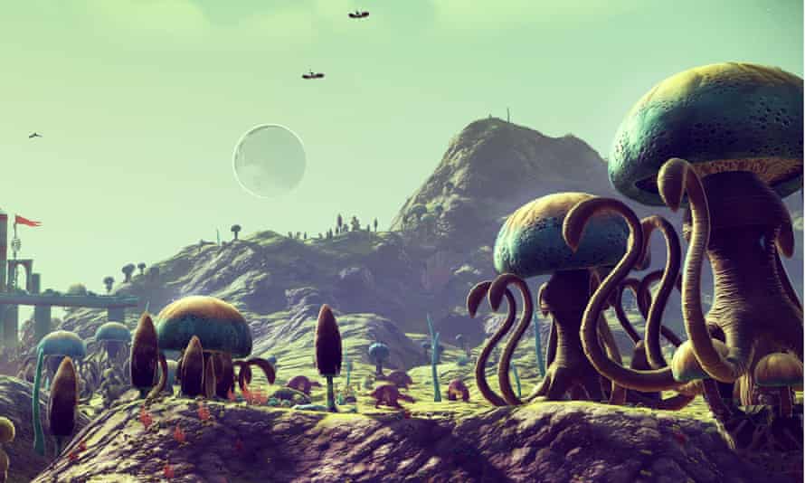 No Man S Sky Is Elite For The 21st Century Pointless Maybe But Also Sublime Games The Guardian
