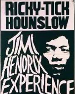A poster advertising the Jimi Hendrix Experience