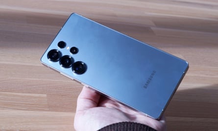 The back of the Samsung Galaxy S25 Ultra.
