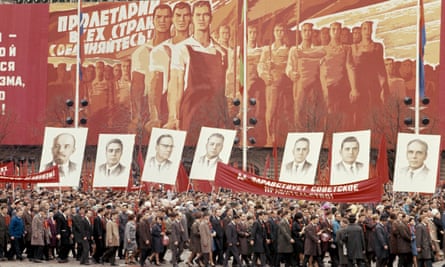 May Day parade in Moscow, 1970, the year in which Gordievsky was singled out by MI6.