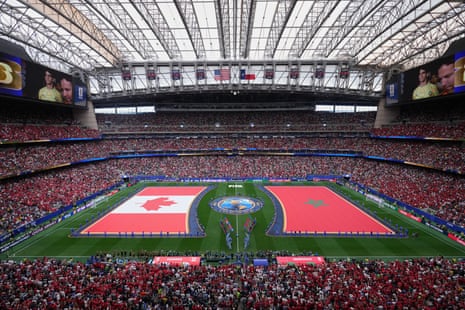 The scene is set in Houston