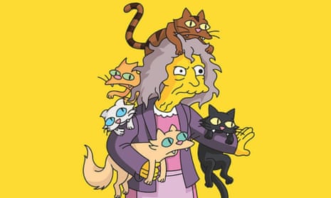 Eleanor Abernathy … the crazy cat lady from The Simpsons.