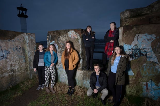 Members of We Will, an advocacy group established by young people to campaign for better youth mental health services in Cumbria. Pictured are Reece Pocklington, Jasmine Dean, Chloe Wilson, Lucy Steel, Billy Robinson, Hanah Pantling and Rebecca Woods