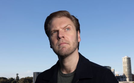 ‘Walk with’ actor and comedian Mark Humphries around the Rocks, Sydney. 4 July 2025.