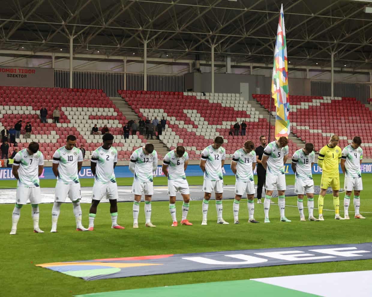 Ireland’s refusal to shake hands