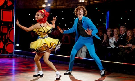 Dianne Buswell and Bobby Brazier’s jive.
