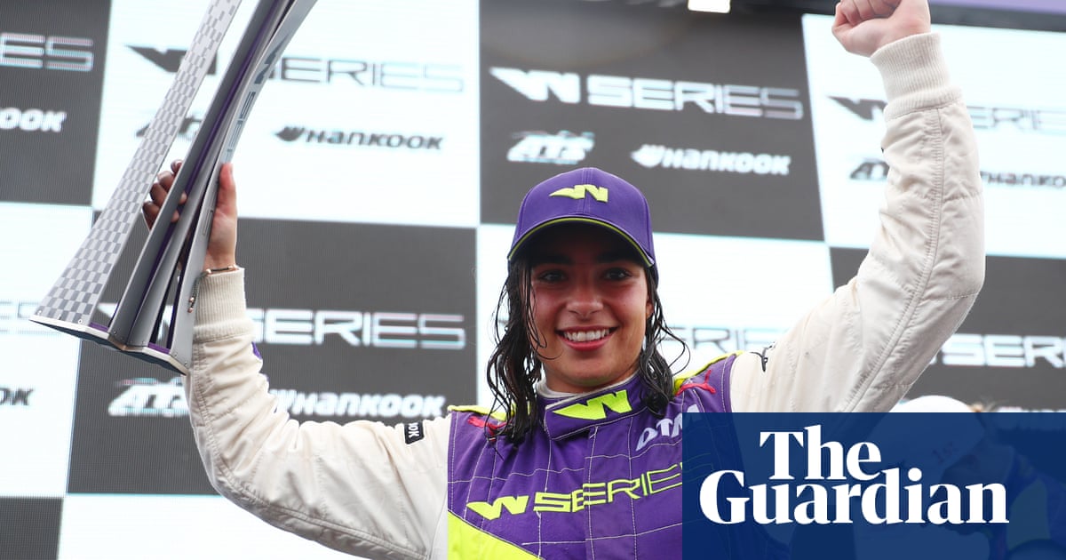Britain’s Jamie Chadwick claims inaugural W Series title in tense finale