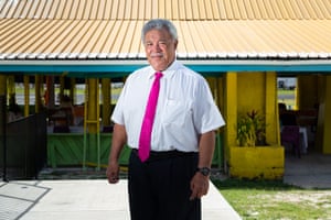 Enele Sopoaga, prime minister of Tuvalu