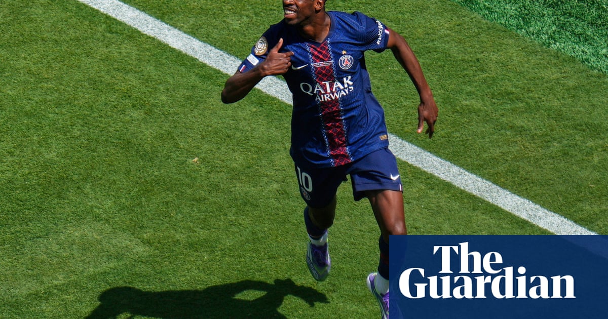 PSG's Ousmane Dembele takes centre stage as football's chief late bloomer
